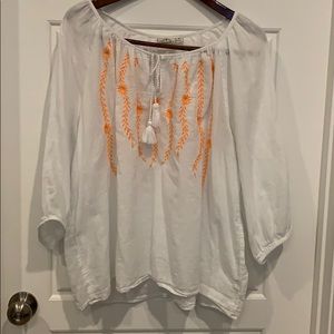 St John’s Bay boho peasant style blouse